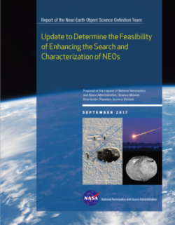 Cover of NASAs Update to Determine the Feasibility of Enhancing the Search and Characterization of NEOs