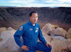 Ed Lu at Meteor Crater